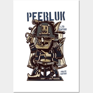 peerluk, pirate edition. Posters and Art